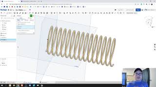 Helix and Springs - Day 14 of 100 OnShape Journey