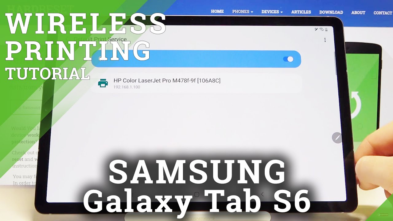 Can I connect my Samsung tablet to a printer?