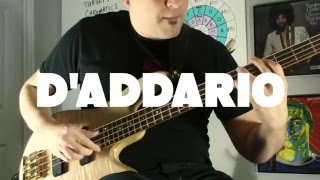 Video thumbnail for Jason Raso - D'Addario NYXL Bass Strings - Slap Demo by Jason Raso Music