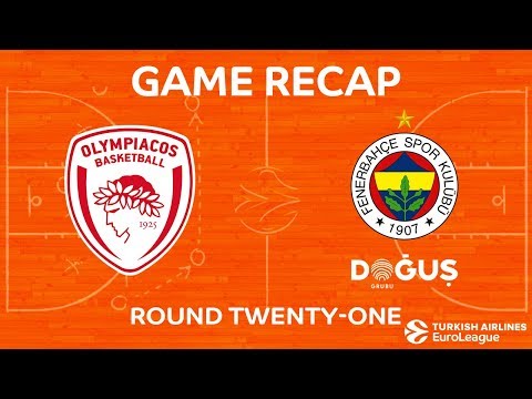 Highlights: Olympiacos Piraeus - Fenerbahce Dogus Istanbul