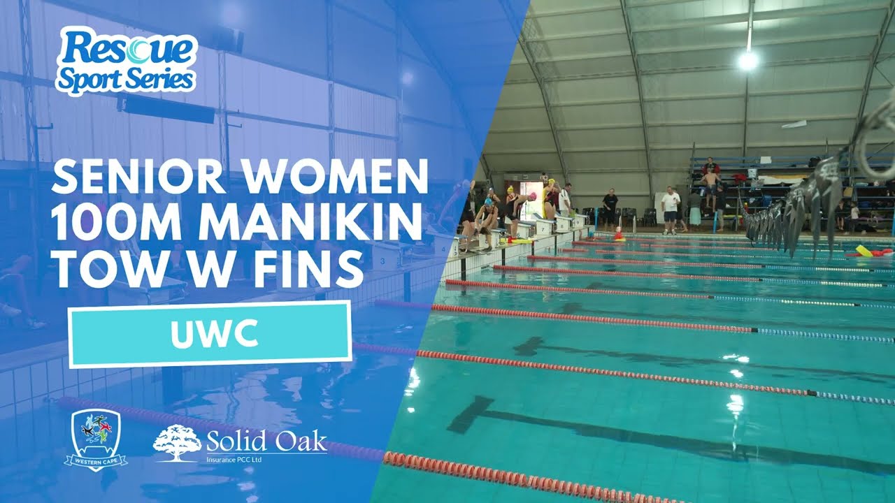 Senior Women 100M Manikin Tow with Fins | Lifesaving Rescue Sport Series | Full Commentary