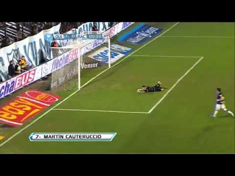 golesya.com gol de Cauteruccio Quilmes 1 - 0 Racing Fecha 16 Torneo Final 2013