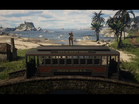 "Does this trolley go to tahiti" (yes it does) - Red Dead Redemption 2