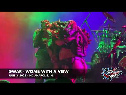 Gwar Performs "Womb With A View" in Indianapolis, IN on June 3, 2025