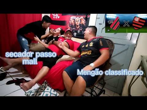 React: Atlético paranaense 0 X 2 Flamengo / Copa do Brasil 2023