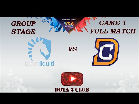 Liquid vs Digital Chaos | World Cyber Arena ( WCA ) 2015 Group Stage | Game 1 Full Match