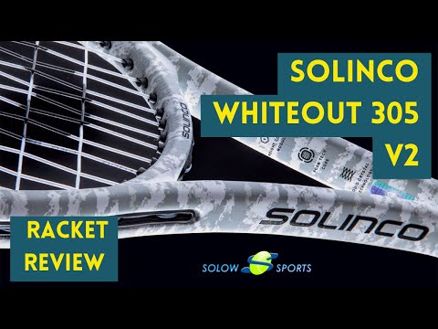 Solinco Whiteout 305 v2 Tennis Racket Review