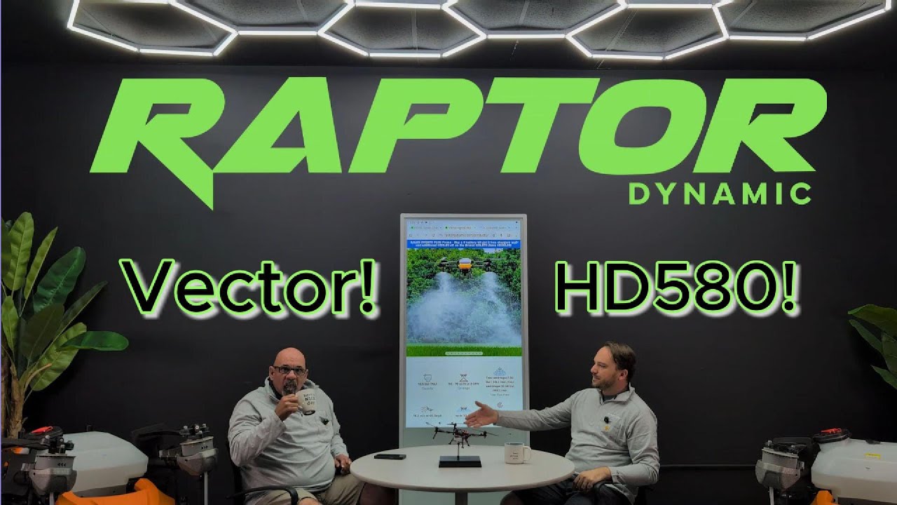 VectorHD580 features and updates from Raptor HQ.  #drone #vector #hd580 #software #hardware #aerial