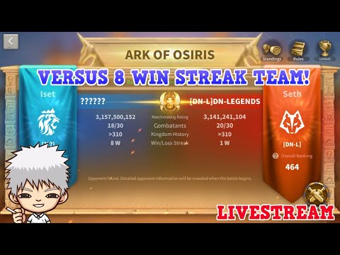 LIVE 13:30 UTC: Going Against 8 Win Streak Team! A Messy Week, No Full Team.