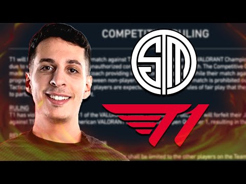 This PRO Team Got Disqualified for CHEATING... (T1 vs TSM)
