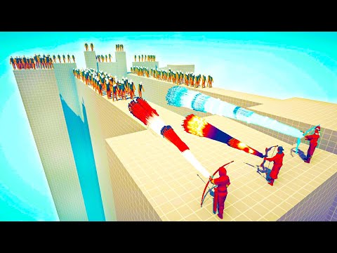 100x IRON GOLEM vs 3x EVERY GOD -🏹 Totally Accurate Battle Simulator TABS
