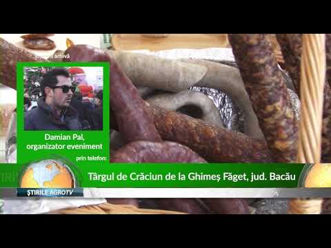 Targul de Craciun de la Ghimes Faget, jud Bacau 27 11 2019