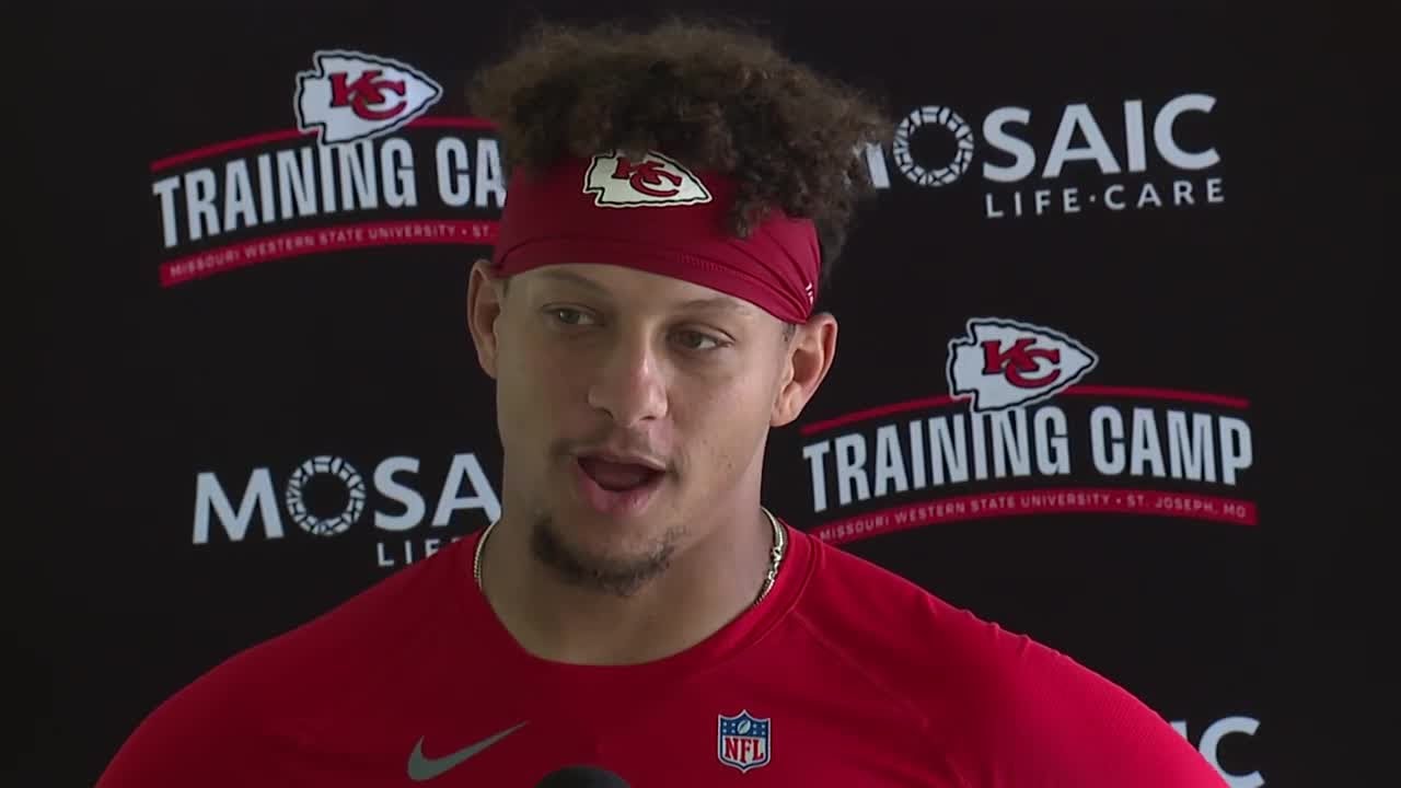 Chiefs QB Patrick Mahomes: 'All you can do is focus on today'
