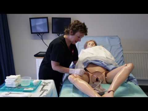 Study midwifery - the physiological method of placenta delivery Video