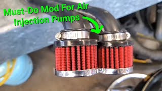 Toyota Sequoia 5.7 Secondary Air Injection Operation, Repair, and Filter Mod