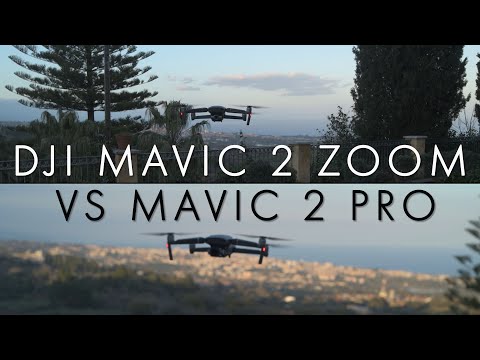 Mavic 2 Pro vs Mavic 2 Zoom comparison