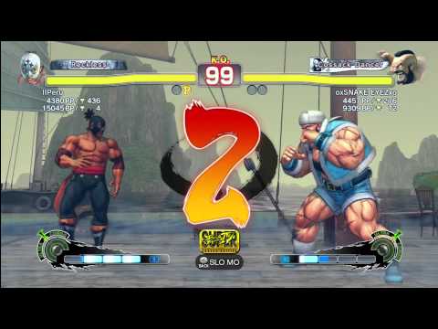 SSF4AE XBL - IIPeru (ELF) vs. oxSNAKE EYEZxo (ZA)