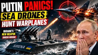 "Putin’s Warplanes Trapped by Sea Drones! Ukraine’s New Weapon Causes a Sensation."