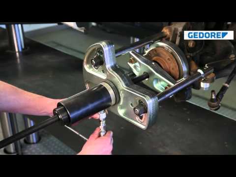 KL-0041-51 K - Radlager-Werkzeug MB Vito / Viano / Sprinter / VW Crafter mit Hydraulik-Zylinder 17 t