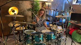 &#39;Jake To The Bone&#39;, TOTO, Drum Cover by Andi Plum   HD 1080p