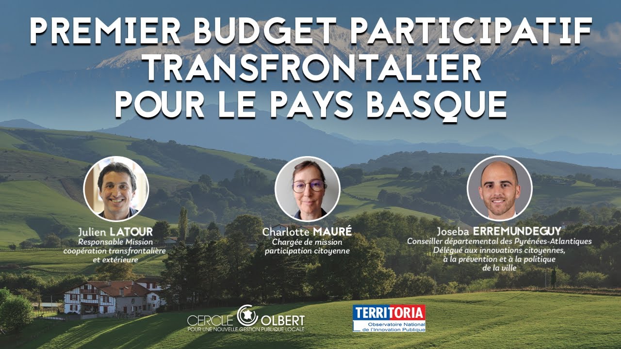 Premier budget participatif transfrontalier pour le Pays Basque