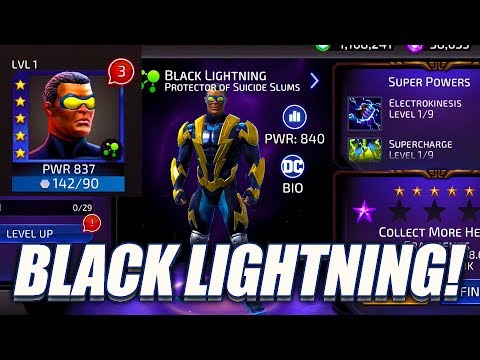 BLACK LIGHTNING LEGENDARY RANK UP! - DC Legends