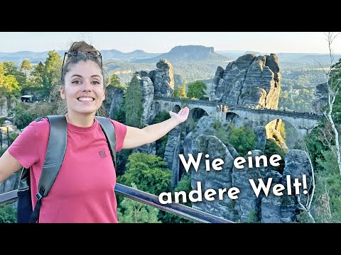 Spectacular hike in Saxon Switzerland: Up to the Bastei viewpoint