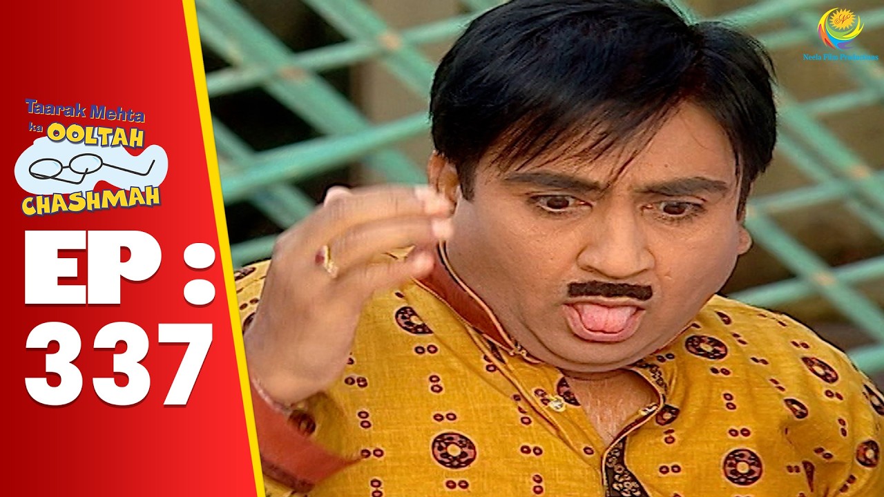 SE 01 EP 337 - Jethalal के करण Iyer गिर गया Stairs Par Se ! | Taarak Mehta Ka oltah hashmah