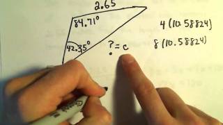 Law of Sines, Example 3