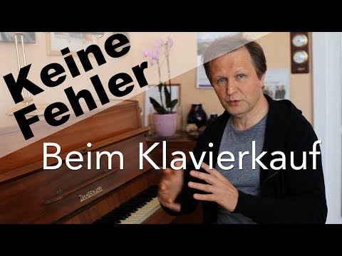 Was Sie vor Kauf eines Pianos oder Digitalpianos unbedingt bedenken sollten
