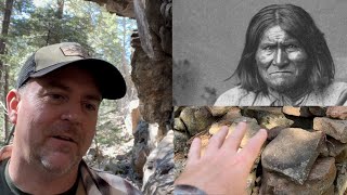The Apache Geronimo, Saint Jerome & Mystery old rock structure