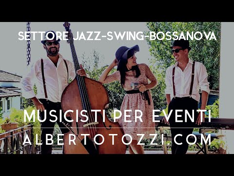 Musica Matrimonio Roma - Jazz/Swing - Trio piano, contrabbasso e voce femminile - 023