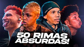 50 RIMAS ABSURDAS em 2026! 🔥