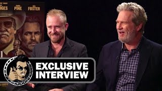 Jeff Bridges and Ben Foster Exclusive Interview - HELL OR HIGH WATER (2016) JoBlo.com video