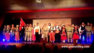 preview picture of video 'Giresun Üniversitesi 18 Mart Çanakkale Zaferi'nin Tiyatral Danslı Anlatımı - 2015'