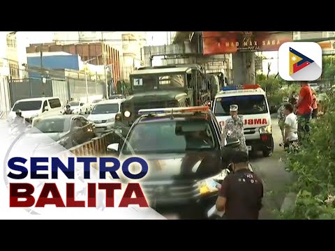Convoy ng military truck, pinara ng SAICT matapos dumaan sa EDSA Busway