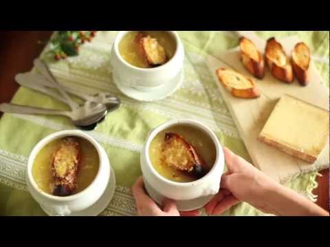 Sopa de cebolla francesa