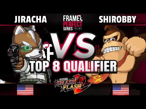 FPS6 Online - Jiracha (Fox) vs. AFM | shirobby (Donkey Kong) - Super Smash Flash 2 Top 8 Qualifier