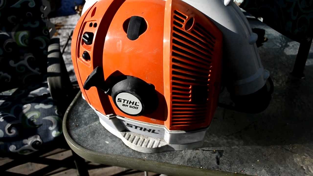 Stihl br 500 карбюратор