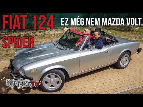 Ez még nem Mazda volt. Fiat 124 Spider (Garázs ep.752)