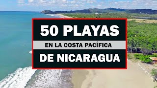LAS 50 MEJORES PLAYAS EN NICARAGUA - COSTA PACÍFICA
