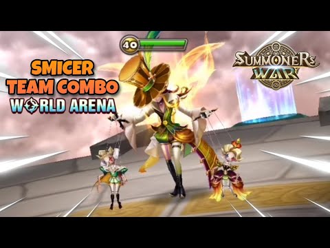 Smicer Team Combo in World Arena - Summoners War