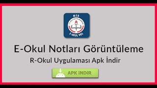 E-Okula Girme R-Okul v5 Yeni Sürüm 5 Haziran