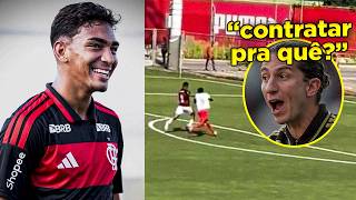 🚨JOSMAR É DIFERENCIADO DEMAIS! OLHA O QUE ATACANTE DA BASE DO FLAMENGO TÁ FAZENDO NO SUB-20!!