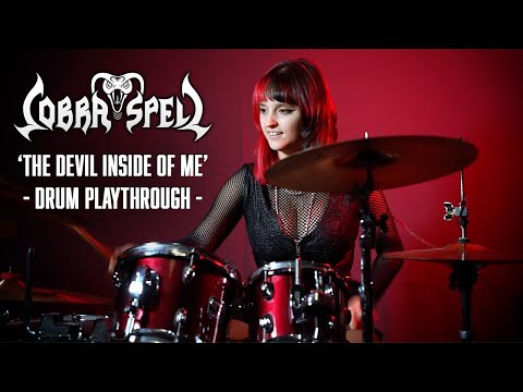 COBRA SPELL - The Devil Inside of Me (Drum Playthrough by Hale Naphtha) | Napalm Records
