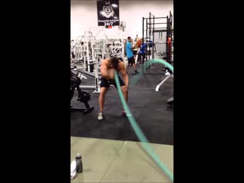 Rope Exercise For Finishing Off The Shoulders
