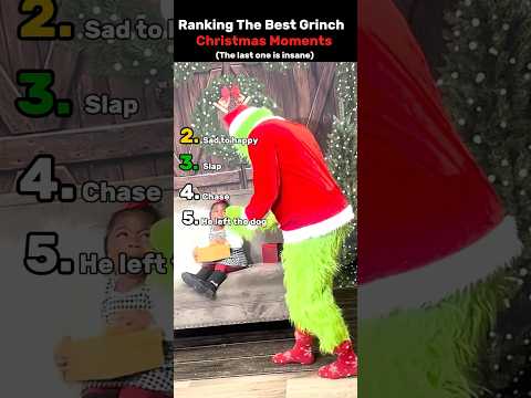 Ranking The Best Grinch Christmas Moments!