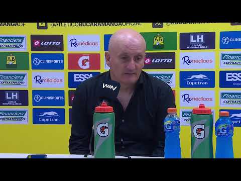 Rueda de prensa de Santa Fe tras su partido con Bucaramanga