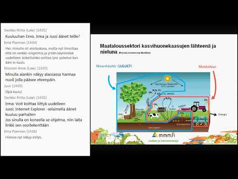 , title : 'Etäluento: Maatalous ja Suomen ja EU:n ilmastopolitiikka - Birgitta Vainio-Mattila, MMM'