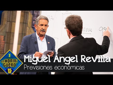 Miguel Ángel Revilla muestra gráficamente sus previsiones económicas - El Hormiguero